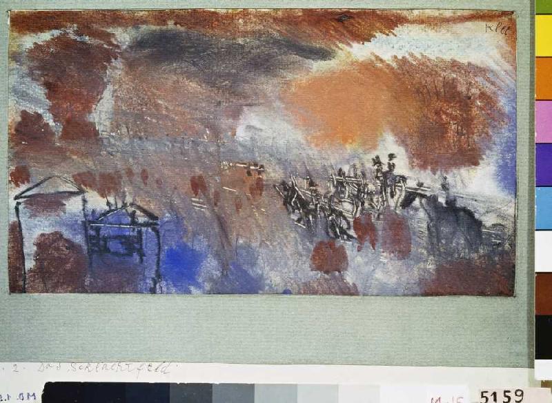 Le champ de bataille. à Paul Klee