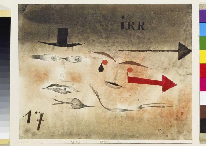 Dix-sept, on se trompe à Paul Klee
