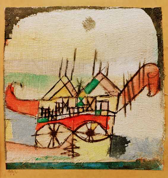 Sphinxartig, 1919.2. à Paul Klee