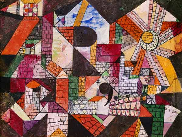 Stadt R, 1919/205. à Paul Klee