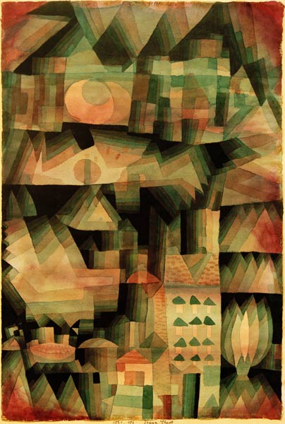 Traum-Stadt, 1921.106 à Paul Klee