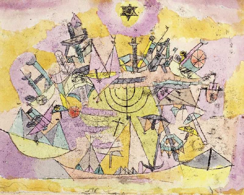 Unstern der Schiffe à Paul Klee