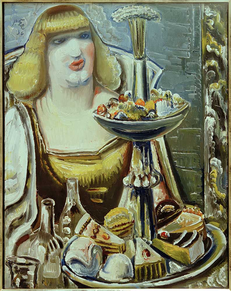 Woman with sweetmeat à Paul Kleinschmidt