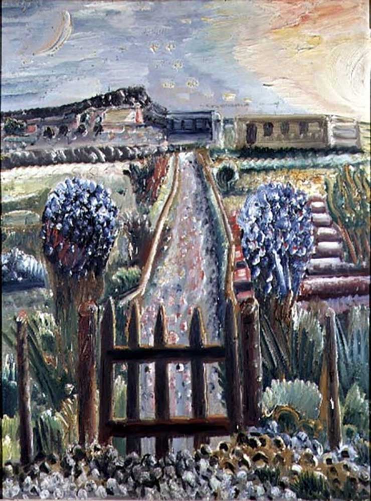 T32706 Schwabian Landscape, 1932 à Paul Kleinschmidt