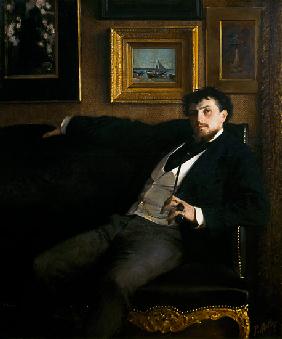Portrait of Ernest Duez (1843-96)