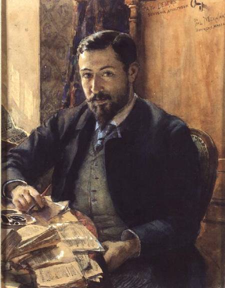 Portrait of Thomas Lemas à Paul Merwart