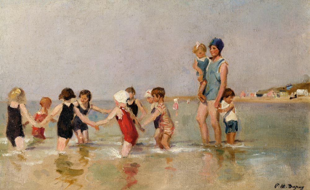 Children Bathing à Paul Michel Dupuy