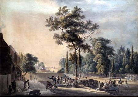 The Old Swan, Bayswater à Paul Sandby