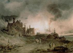 Bedlam Furnace, Madeley Dale, Shropshire, 1803