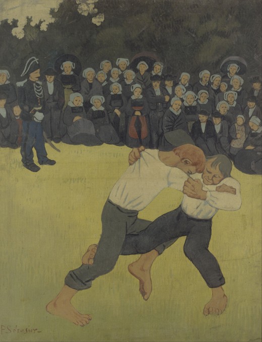 Breton Wrestling à Paul Serusier