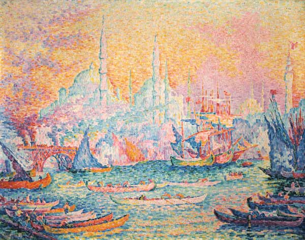 Istanbul, 1907 (oil on canvas) à Paul Signac
