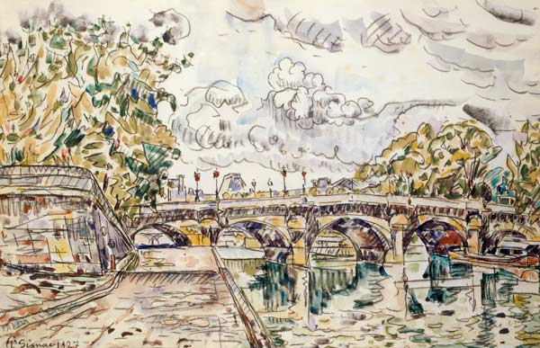 The Pont Neuf, Paris à Paul Signac