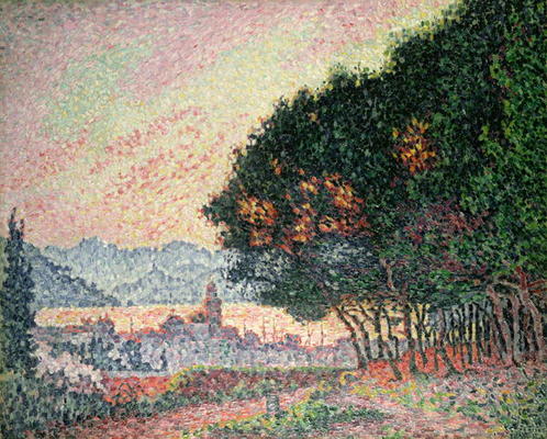 Forest near St. Tropez, 1902 à Paul Signac