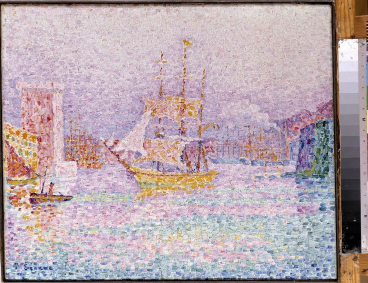 The Harbour at Marseilles à Paul Signac