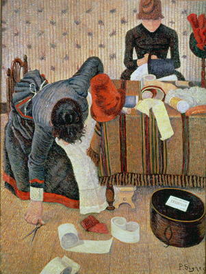 The Milliner, 1885 à Paul Signac