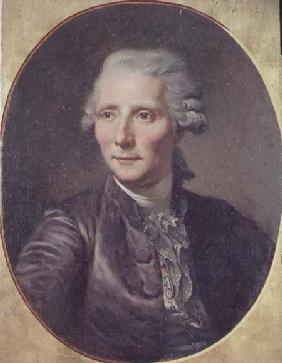 Portrait of Pierre Augustin Caron de Beaumarchais (1732-99) after a painting by Jean Baptiste Greuze