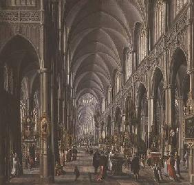 Interior of a Gothic Church