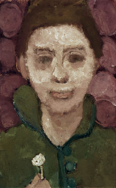 self-portr. 1906 à Paula Modersohn-Becker