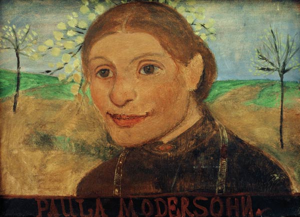 Selfportrait 1903 à Paula Modersohn-Becker