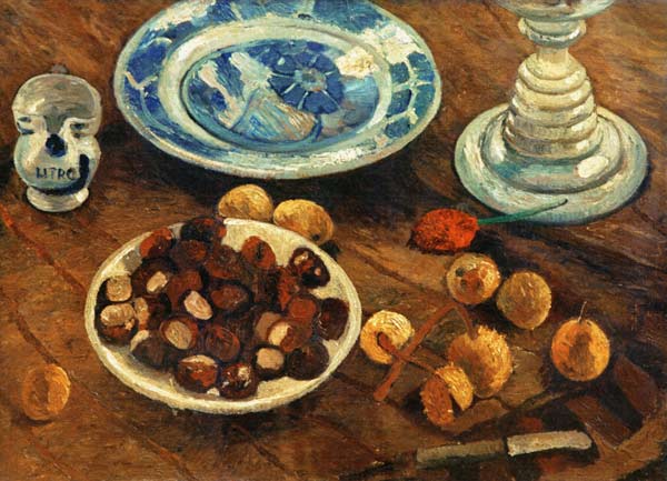 Chestnuts Still Life à Paula Modersohn-Becker