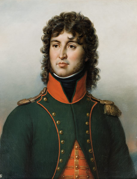 Portrait of Joachim Murat (1767-1815) King of Naples à Paulin Jean Baptiste Guerin