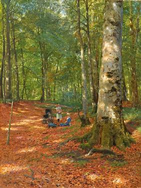 In the Forest Clearing 1893
