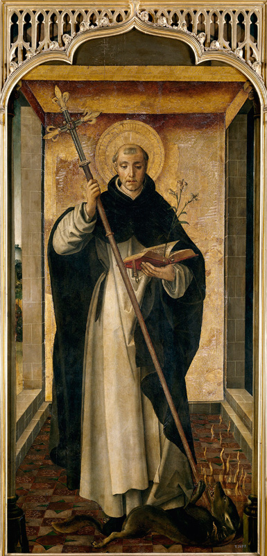 Saint Dominic à Pedro Berruguete