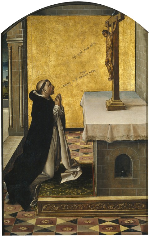 Saint Peter Martyr at Prayer à Pedro Berruguete