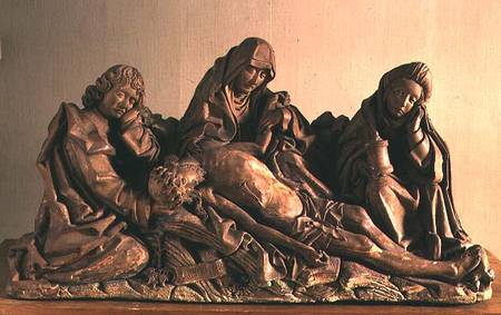The Lamentation of Christ, sculpture à Pedro  Millan