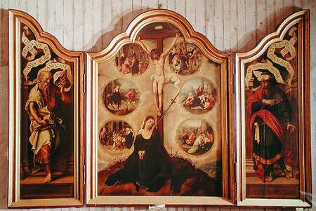 Triptych of the Seven Sorrows of the Virgin à Pedro Orley