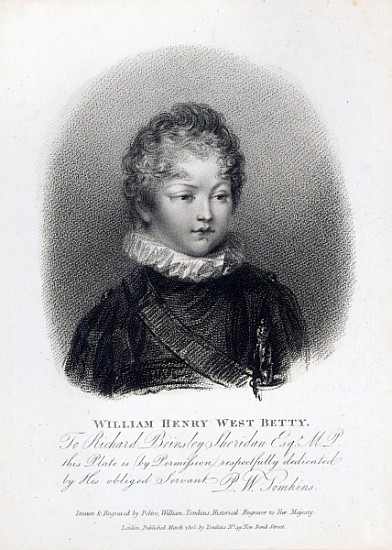 William Betty à Peltro William Tomkins