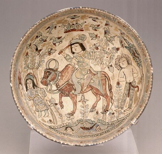Mina'i Bowl, early 13th century à École persane