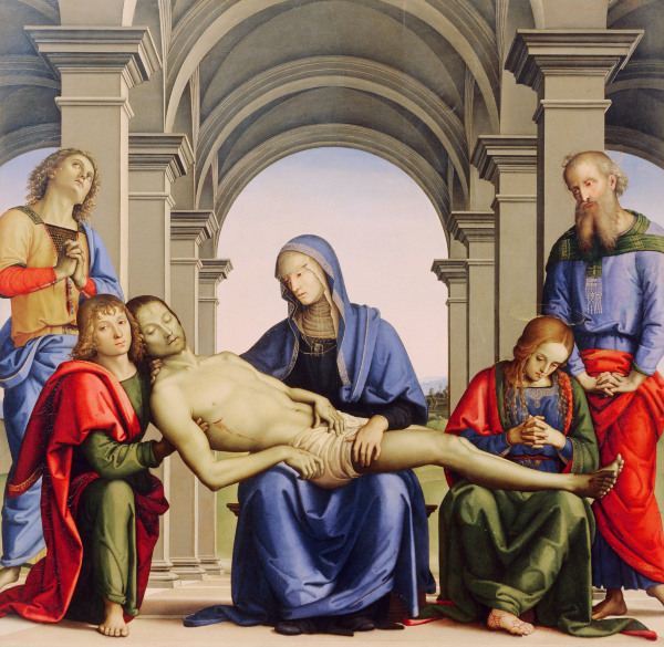 Pietà / Paint.by Perugino / 1494 à Pierto di Cristoforo Vanucci (alias Perugino ou le Perugin)