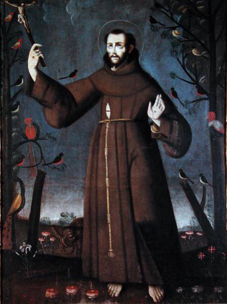 St. Francis of Assisi à École péruvienne