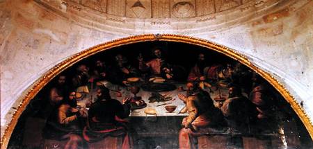 The Last Supper à École péruvienne