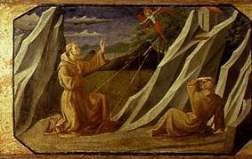 Les Stigmatisation Saint François. à Pesellino Francesco di Stefano