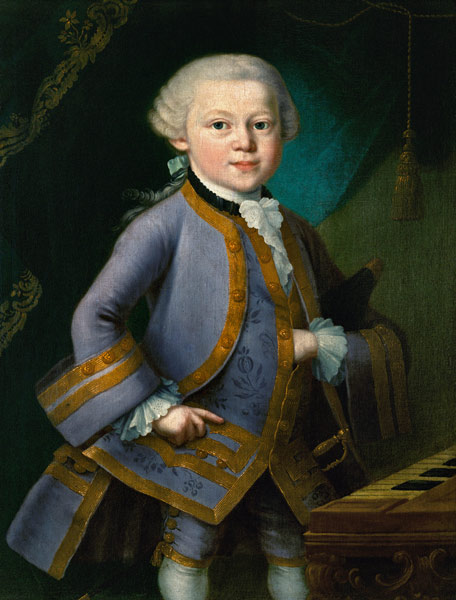 Wolfgang Amadeus Mozart (1756-91) à Peter Anton Lorenzoni