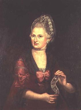 Anna Maria Mozart, nee Pertl, mother of Wolfgang Amadeus Mozart