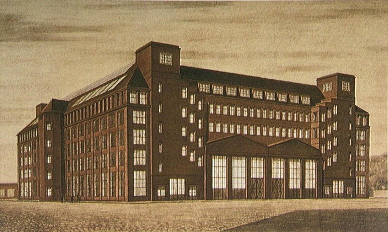 AEG High Tension Factory, Berlin à Peter Behrens