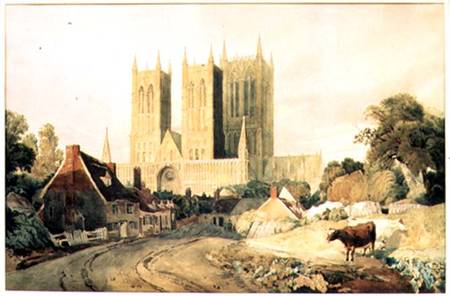 Lincoln Cathedral à Peter de Wint