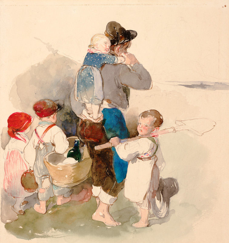 Children on Their Way to Work in the Fields à Peter Fendi