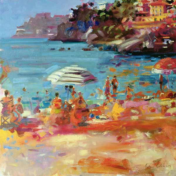Monaco Coast, 2000 (oil on canvas)  à Peter  Graham