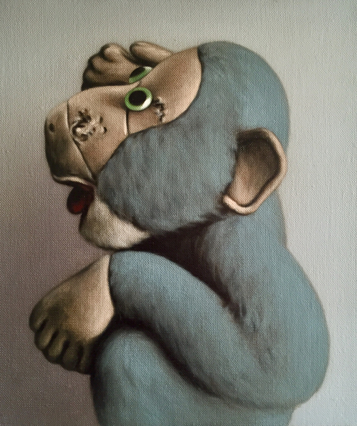 Soft Blue Monkey à Peter Jones
