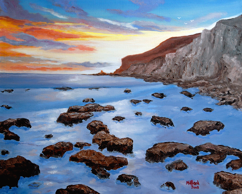 Guernsey Sunset à Peter Millard