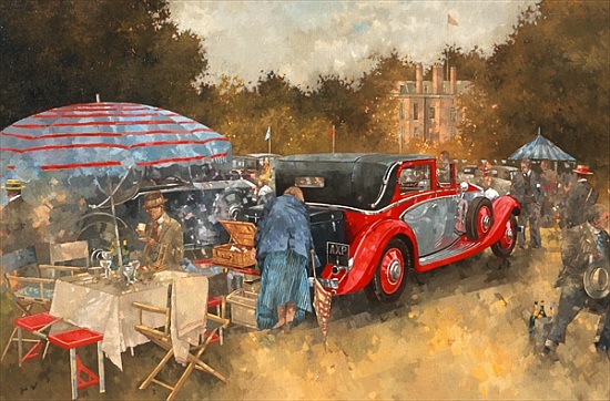 Picnic at Althorp à Peter  Miller