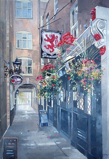 The Red Lion, Crown Passage, St. Jamess, London à Peter  Miller