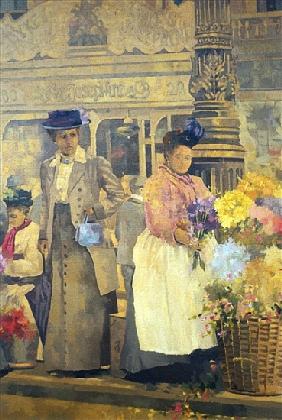 Flower Seller, London