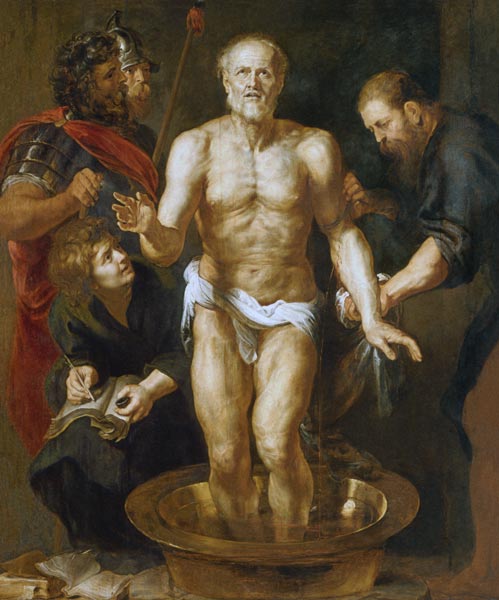 Le Seneca mourant. à Peter Paul Rubens