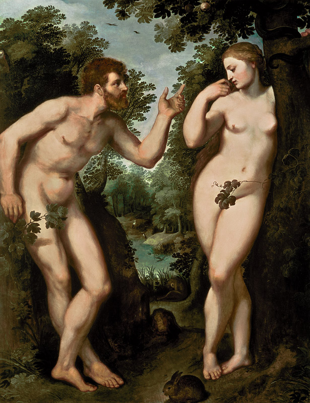 Adam et Eve à Peter Paul Rubens
