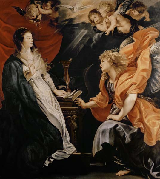 Annunciation à Peter Paul Rubens